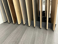 Partij vloer samples met houders pvc/laminaat/parket - afbeelding 3 van  11