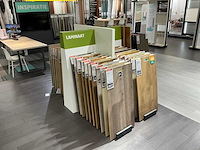 Partij vloer samples met houders pvc/laminaat/parket - afbeelding 4 van  11