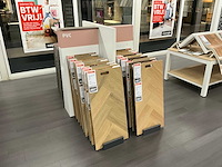 Partij vloer samples met houders pvc/laminaat/parket - afbeelding 8 van  11