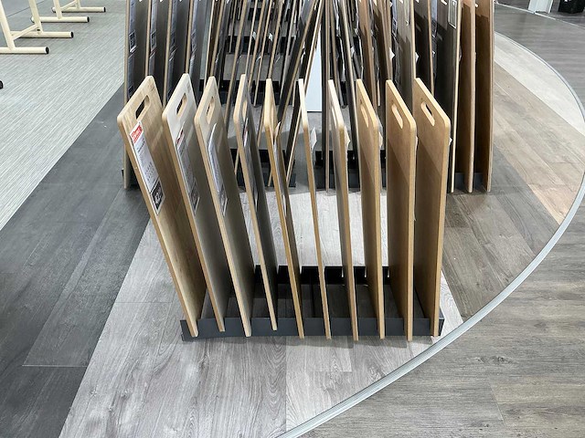 Partij vloer samples met houders - afbeelding 2 van  7