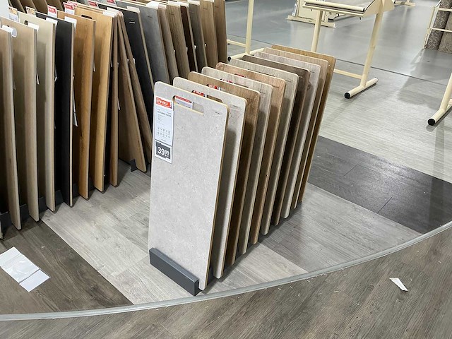 Partij vloer samples met houders - afbeelding 6 van  7