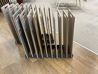 Partij vloer samples met houders - afbeelding 2 van  7