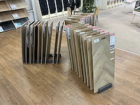 Partij vloer samples met houders - afbeelding 3 van  7