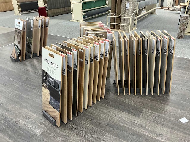 Partij vloer samples met houders - afbeelding 6 van  7