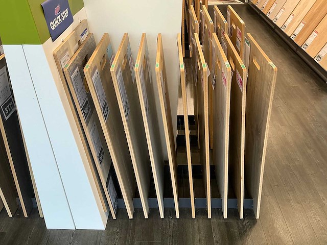 Partij vloer samples met houders - afbeelding 8 van  15