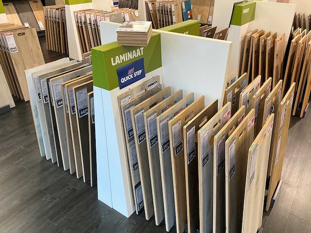Partij vloer samples met houders - afbeelding 9 van  15