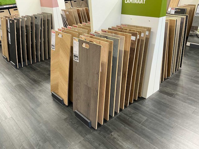 Partij vloer samples met houders - afbeelding 12 van  15