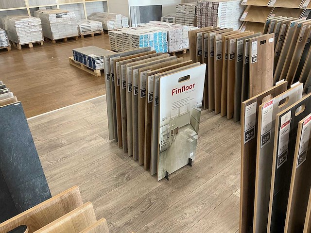 Partij vloer samples met houders - afbeelding 9 van  12