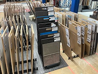 Partij vloer samples met houders - afbeelding 6 van  6