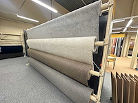 Partij vloerbedekking op rol