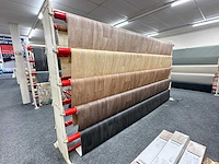 Partij vloerbedekking op rol