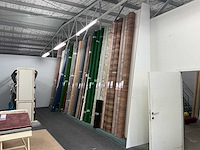 Partij vloerbedekking rollen