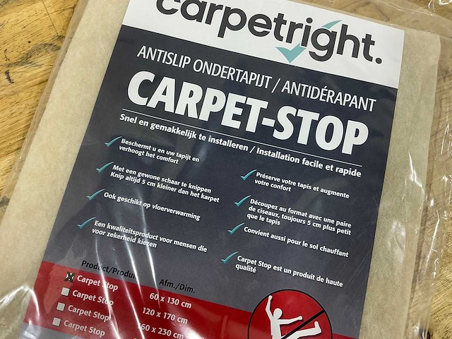 Partij vloerkleed antislip mat - afbeelding 2 van  3