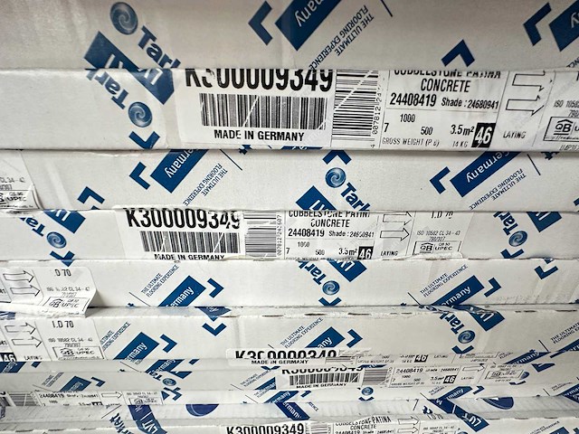 Partij vloerrestanten op twee pallets - afbeelding 3 van  5