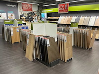 Partij vloersamples incl display