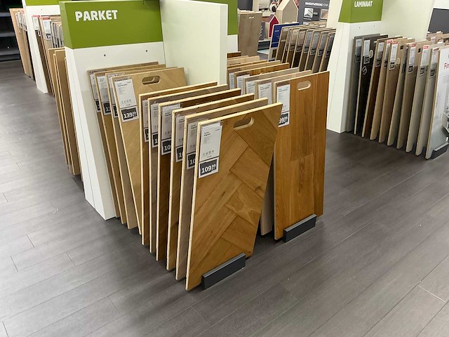 Partij vloersamples incl display - afbeelding 10 van  12