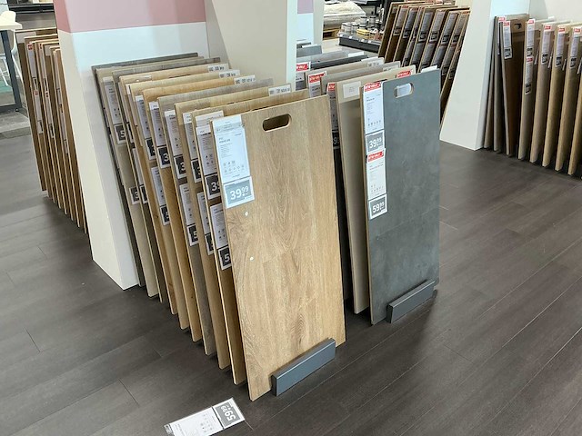 Partij vloersamples incl display - afbeelding 14 van  16