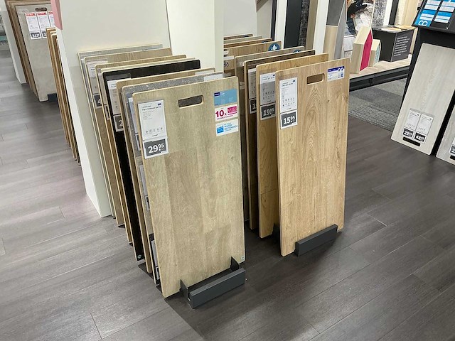 Partij vloersamples incl display - afbeelding 4 van  14