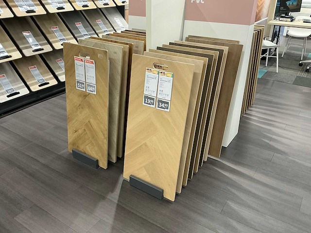Partij vloersamples incl display - afbeelding 5 van  14