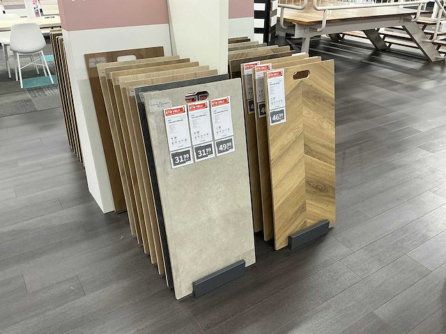 Partij vloersamples incl display - afbeelding 6 van  14