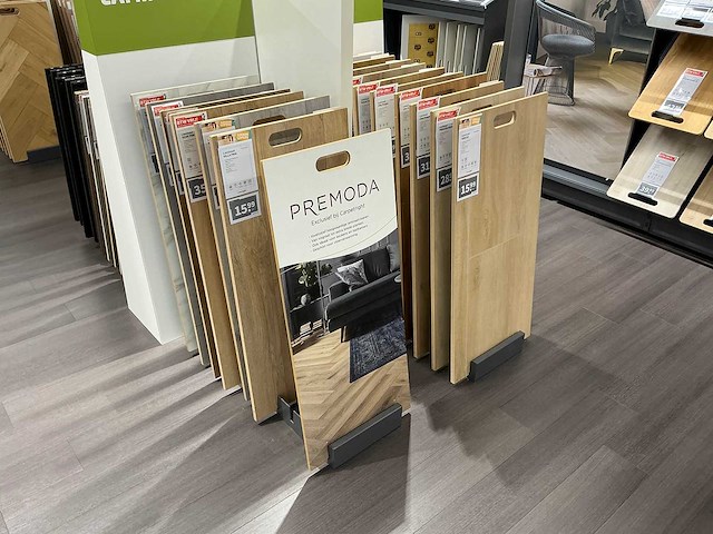 Partij vloersamples incl display - afbeelding 11 van  14