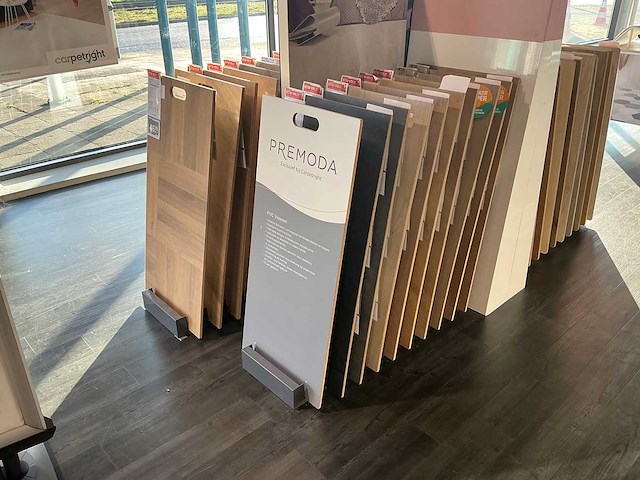Partij vloersamples incl display - afbeelding 10 van  14