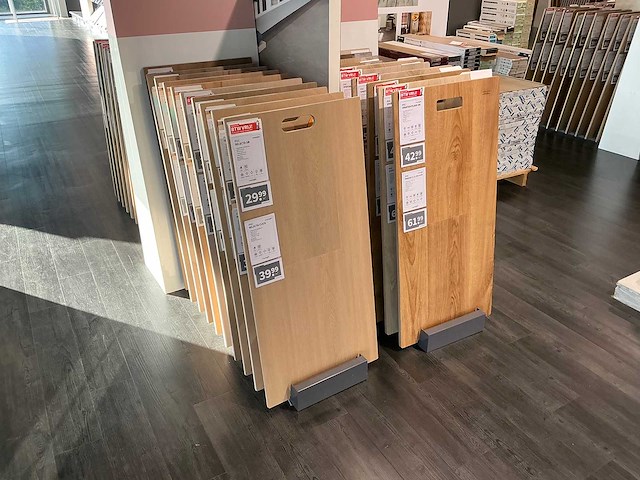 Partij vloersamples incl display - afbeelding 11 van  14