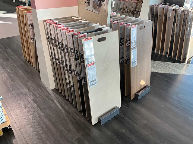Partij vloersamples incl display - afbeelding 8 van  14