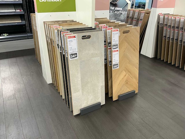 Partij vloersamples incl display - afbeelding 2 van  12
