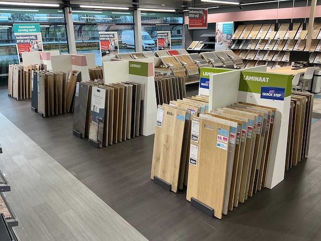 Partij vloersamples incl display - afbeelding 1 van  12