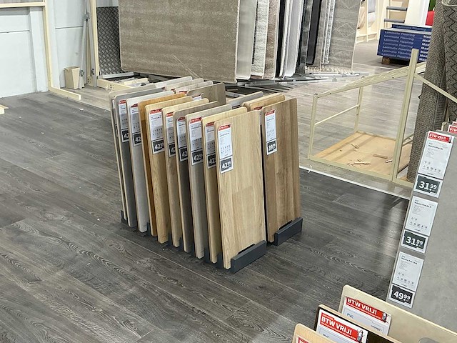 Partij vloersamples incl display - afbeelding 3 van  13