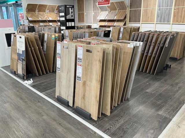 Partij vloersamples incl display - afbeelding 1 van  13