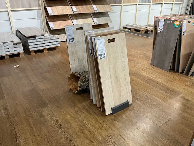 Partij vloersamples incl display - afbeelding 11 van  13