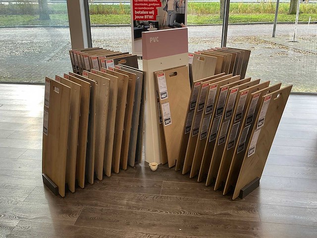 Partij vloersamples incl display - afbeelding 6 van  8
