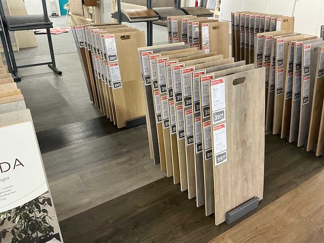 Partij vloersamples incl display - afbeelding 2 van  11