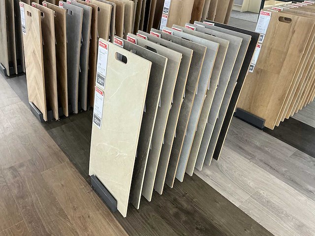 Partij vloersamples incl display - afbeelding 4 van  11