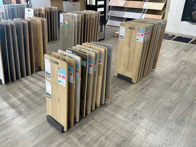 Partij vloersamples incl display - afbeelding 10 van  11