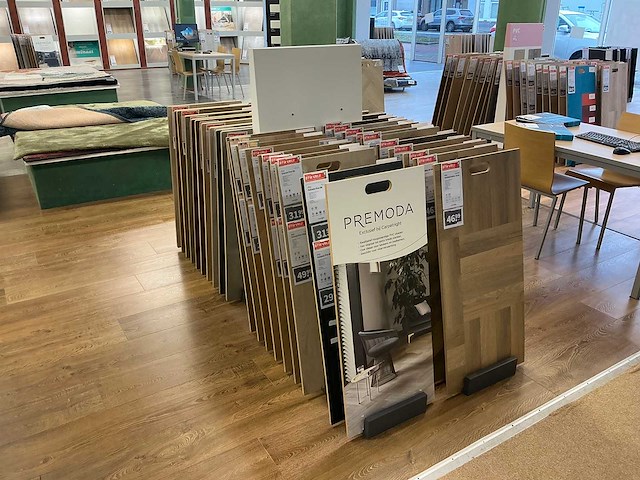 Partij vloersamples met houder - afbeelding 1 van  7