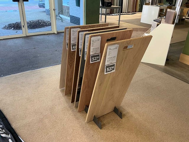 Partij vloersamples met houder - afbeelding 2 van  7