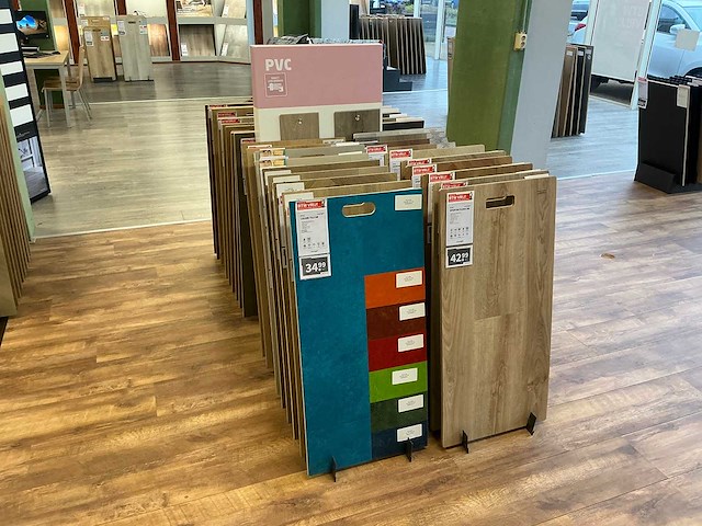 Partij vloersamples met houder - afbeelding 4 van  7