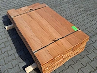 Partij vlonder/gevel planken, tropisch hardhout | 21x185 mm - afbeelding 6 van  6