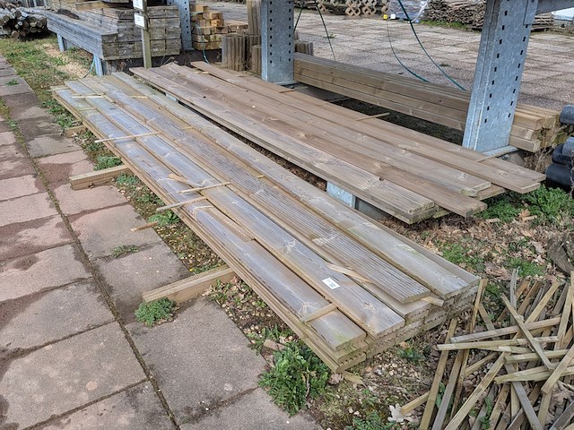 Partij vlonderplanken - afbeelding 2 van  7