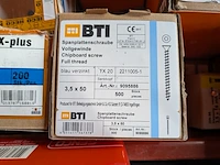 Partij vnl. spaanplaatschroeven o.a. bti, heco - afbeelding 14 van  16