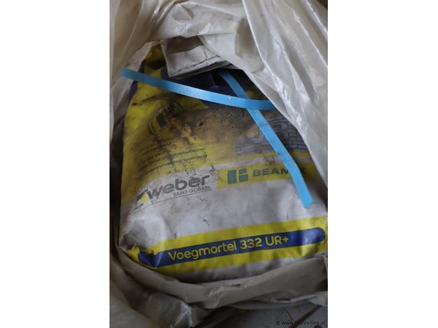 Partij voegmortel, diverse merken o.a. gamma & weber; - afbeelding 3 van  5
