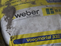 Partij voegmortel, diverse merken o.a. gamma & weber; - afbeelding 4 van  5