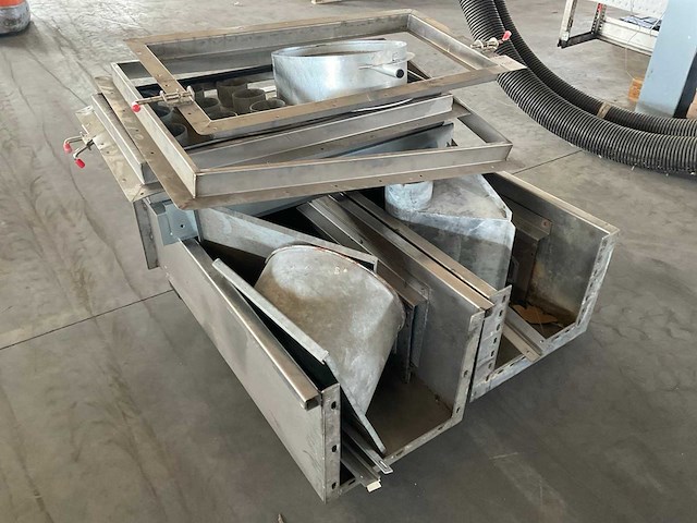 Partij voertechniek onderdelen, rvs - afbeelding 1 van  1