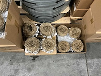 Partij vogelnestjes decoratie (86x) - afbeelding 3 van  4