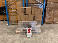 Partij vogelvoeder standaarden - sneeuwman (18x) - afbeelding 2 van  4