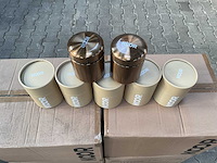 Partij voorraadpot thermo champagne 400ml (72x) - afbeelding 3 van  4