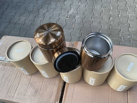 Partij voorraadpot thermo champagne 400ml (72x) - afbeelding 3 van  4